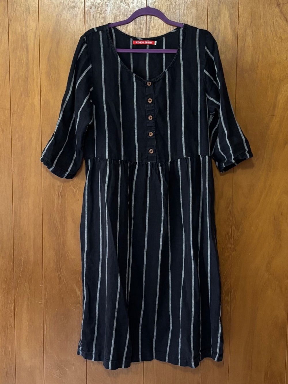 Pyne & Smith 3/4 Sleeve Dress